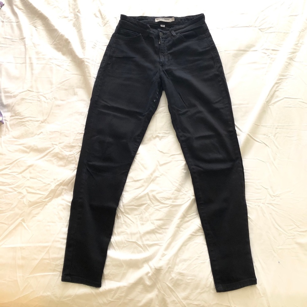 Black American Apparel Skinny Jeans Size 26